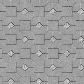 Textures   -   ARCHITECTURE   -   PAVING OUTDOOR   -   Concrete   -   Blocks mixed  - Paving concrete mixed size texture seamless 05602 (seamless)