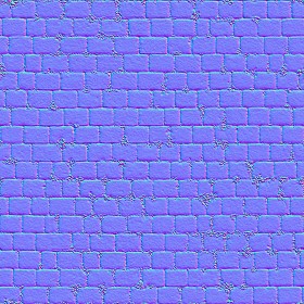 Textures   -   ARCHITECTURE   -   PAVING OUTDOOR   -   Concrete   -   Blocks regular  - Paving outdoor concrete regular block texture seamless 05666 - Normal