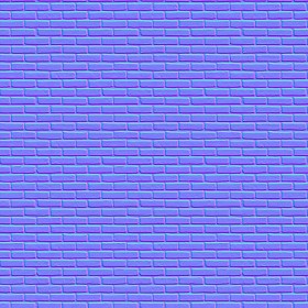 Textures   -   ARCHITECTURE   -   BRICKS   -   Facing Bricks   -   Rustic  - Rustic bricks texture seamless 00214 - Normal