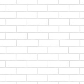 Textures   -   ARCHITECTURE   -   BRICKS   -   White Bricks  - White bricks texture seamless 00530 - Ambient occlusion