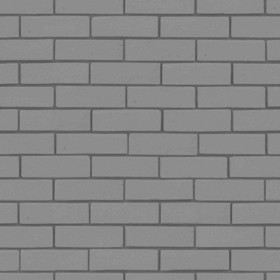 Textures   -   ARCHITECTURE   -   BRICKS   -   White Bricks  - White bricks texture seamless 00530 - Displacement
