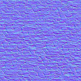 Textures   -   ARCHITECTURE   -   BRICKS   -   Damaged bricks  - Old damaged bricks texture seamless 17336 - Normal