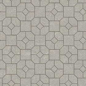 Textures   -   ARCHITECTURE   -   PAVING OUTDOOR   -   Concrete   -  Blocks mixed - Paving concrete mixed size texture seamless 05603