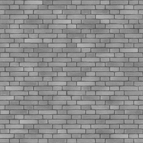 Textures   -   ARCHITECTURE   -   BRICKS   -   Facing Bricks   -   Rustic  - Rustic bricks texture seamless 00215 - Displacement