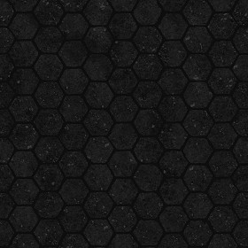 Textures   -   ARCHITECTURE   -   PAVING OUTDOOR   -   Hexagonal  - Terracotta paving outdoor hexagonal texture seamless 06023 - Specular