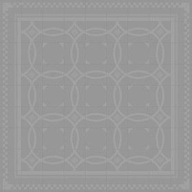 Textures   -   ARCHITECTURE   -   TILES INTERIOR   -   Cement - Encaustic   -   Cement  - Cement concrete tile texture seamless 13357 - Displacement