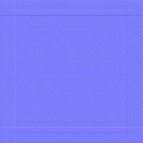 Textures   -   ARCHITECTURE   -   TILES INTERIOR   -   Cement - Encaustic   -   Cement  - Cement concrete tile texture seamless 13357 - Normal
