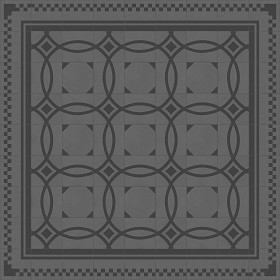Textures   -   ARCHITECTURE   -   TILES INTERIOR   -   Cement - Encaustic   -   Cement  - Cement concrete tile texture seamless 13357 - Specular