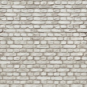 Textures   -   ARCHITECTURE   -   BRICKS   -  White Bricks - Dirty white bricks PBR texture seamless 22070