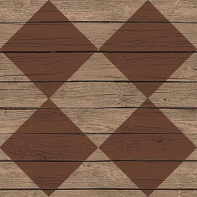 Textures   -   ARCHITECTURE   -   WOOD FLOORS   -  Decorated - Parquet decorated stencil texture seamless 04667