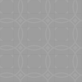 Textures   -   ARCHITECTURE   -   TILES INTERIOR   -   Cement - Encaustic   -   Cement  - Cement concrete tile texture seamless 13358 - Displacement