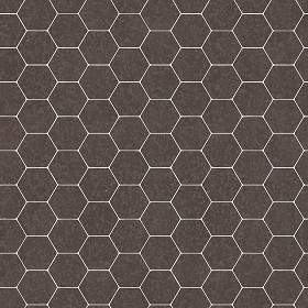 Textures   -   ARCHITECTURE   -   TILES INTERIOR   -   Hexagonal mixed  - hexagonal brown marble tile texture seamless 21411