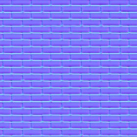 Textures   -   ARCHITECTURE   -   BRICKS   -   Colored Bricks   -   Smooth  - Texture colored bricks smooth seamless 00095 - Normal