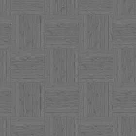 Textures   -   ARCHITECTURE   -   WOOD FLOORS   -   Parquet square  - Wood flooring square texture seamless 05430 - Specular