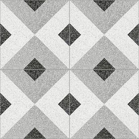 Textures  - terrazzo floor cementine style pbr texture seamless 22166