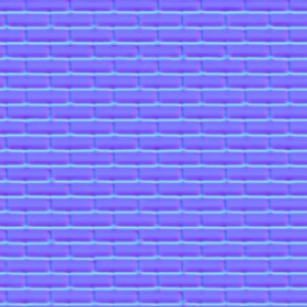 Textures   -   ARCHITECTURE   -   BRICKS   -   Colored Bricks   -   Smooth  - Texture colored bricks smooth seamless 00096 - Normal