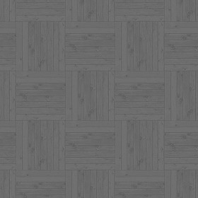 Textures   -   ARCHITECTURE   -   WOOD FLOORS   -   Parquet square  - Wood flooring square texture seamless 05431 - Specular