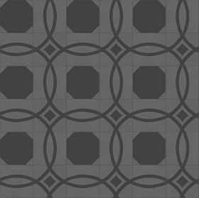Textures   -   ARCHITECTURE   -   TILES INTERIOR   -   Cement - Encaustic   -   Cement  - Cement concrete tile texture seamless 13360 - Specular