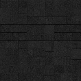 Textures   -   ARCHITECTURE   -   PAVING OUTDOOR   -   Pavers stone   -   Blocks mixed  - Pavers stone mixed size texture seamless 06133 - Specular