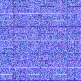 Textures   -   ARCHITECTURE   -   PAVING OUTDOOR   -   Concrete   -   Blocks regular  - Paving outdoor concrete regular block texture seamless 05671 - Normal