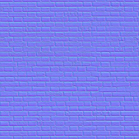 Textures   -   ARCHITECTURE   -   BRICKS   -   Facing Bricks   -   Rustic  - Rustic bricks texture seamless 00219 - Normal
