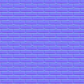 Textures   -   ARCHITECTURE   -   BRICKS   -   Colored Bricks   -   Smooth  - Texture colored bricks smooth seamless 00097 - Normal