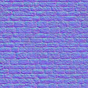 Textures   -   ARCHITECTURE   -   STONES WALLS   -   Stone blocks  - Wall stone with regular blocks texture seamless 08338 - Normal