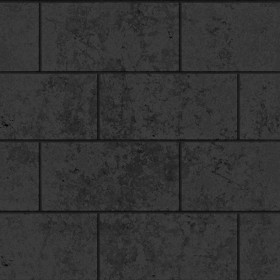 Textures   -   ARCHITECTURE   -   CONCRETE   -   Plates   -   Dirty  - Concrete dirt plates wall texture seamless 01771 - Displacement