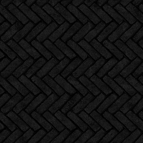 Textures   -   ARCHITECTURE   -   PAVING OUTDOOR   -   Concrete   -   Herringbone  - Concrete paving herringbone outdoor texture seamless 05836 - Specular