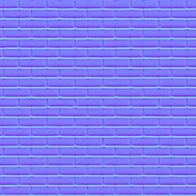 Textures   -   ARCHITECTURE   -   BRICKS   -   Colored Bricks   -   Smooth  - Texture colored bricks smooth seamless 00098 - Normal