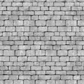 Textures   -   ARCHITECTURE   -   STONES WALLS   -   Stone blocks  - Wall stone with regular blocks texture seamless 08339 - Displacement