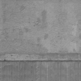 Textures   -   ARCHITECTURE   -   CONCRETE   -   Bare   -   Damaged walls  - Concrete bare damaged texture horizontal seamless 01407 - Displacement
