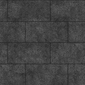 Textures   -   ARCHITECTURE   -   CONCRETE   -   Plates   -   Dirty  - Concrete dirt plates wall texture seamless 01772 - Displacement