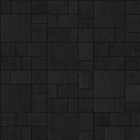 Textures   -   ARCHITECTURE   -   PAVING OUTDOOR   -   Pavers stone   -   Blocks mixed  - Pavers stone mixed size texture seamless 06135 - Specular