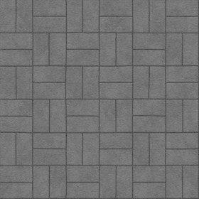 Textures   -   ARCHITECTURE   -   PAVING OUTDOOR   -   Concrete   -   Blocks regular  - Paving outdoor concrete regular block texture seamless 05673 - Displacement