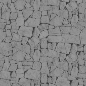 Textures   -   FREE PBR TEXTURES  - spanish stone wall pbr texture seamless 22394 - Displacement
