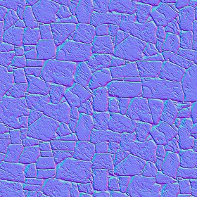 Textures   -   FREE PBR TEXTURES  - spanish stone wall pbr texture seamless 22394 - Normal