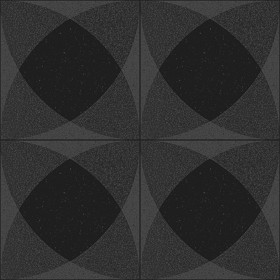 Textures   -   ARCHITECTURE   -   TILES INTERIOR   -   Terrazzo  - terrazzo floor cementine style pbr texture seamless 22169 - Specular