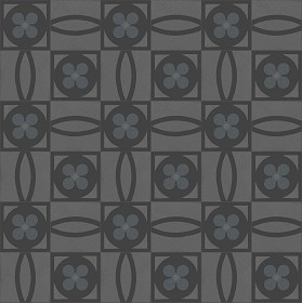 Textures   -   ARCHITECTURE   -   TILES INTERIOR   -   Cement - Encaustic   -   Cement  - Cement concrete tile texture seamless 13363 - Specular