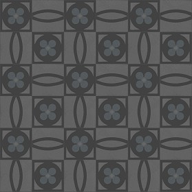 Textures   -   ARCHITECTURE   -   TILES INTERIOR   -   Cement - Encaustic   -   Cement  - Cement concrete tile texture seamless 13363 - Specular