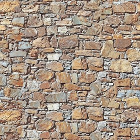 Textures  - Italian stone wall pbr texture seamless 22395