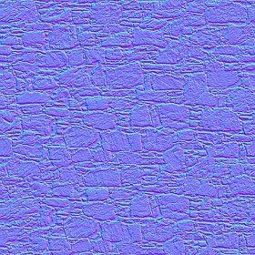Textures   -   FREE PBR TEXTURES  - Italian stone wall pbr texture seamless 22395 - Normal