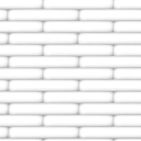 Textures   -   FREE PBR TEXTURES  - ceramic wall bricks PBR texture seamless 21438 - Ambient occlusion