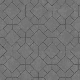 Textures   -   ARCHITECTURE   -   PAVING OUTDOOR   -   Concrete   -   Blocks damaged  - Concrete paving outdoor damaged texture seamless 05484 - Displacement