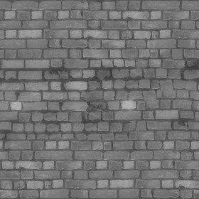 Textures   -   ARCHITECTURE   -   BRICKS   -   Old bricks  - Old bricks texture seamless 00339 - Displacement