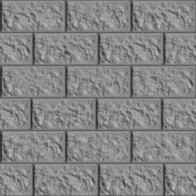 Textures   -   ARCHITECTURE   -   STONES WALLS   -   Claddings stone   -   Exterior  - Wall cladding stone texture seamless 07742 - Displacement