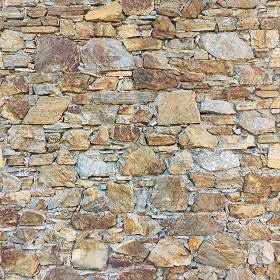 Textures  - italian stone wall PBR texture seamless 22396