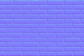 Textures   -   ARCHITECTURE   -   BRICKS   -   Colored Bricks   -   Smooth  - Texture colored bricks smooth seamless 00101 - Normal