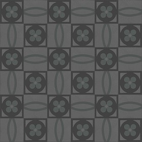 Textures   -   ARCHITECTURE   -   TILES INTERIOR   -   Cement - Encaustic   -   Cement  - Cement concrete tile texture seamless 13365 - Specular