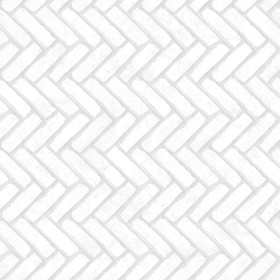 Textures   -   ARCHITECTURE   -   PAVING OUTDOOR   -   Concrete   -   Herringbone  - Concrete paving herringbone outdoor texture seamless 05840 - Ambient occlusion